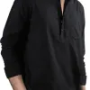 Test Enlision Chemise en lin homme col mao : la chemise légère qui fait le job pour l’été