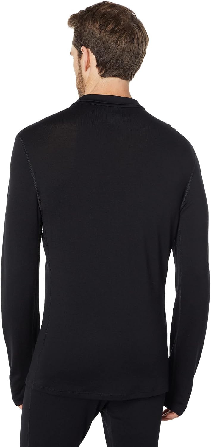 Mens 260 Tech LS Half Zip T-shirt à manches longues pour homme L Noir