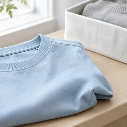 T-shirt femme en coton épais : quand le 220g remplace le pull léger entre septembre et novembre