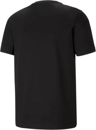 Men's Ess Logo Tee T Shirt L Noir