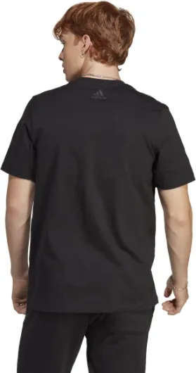 Essentials Single Jersey Big Logo Tee T-Shirt Homme M Black / White