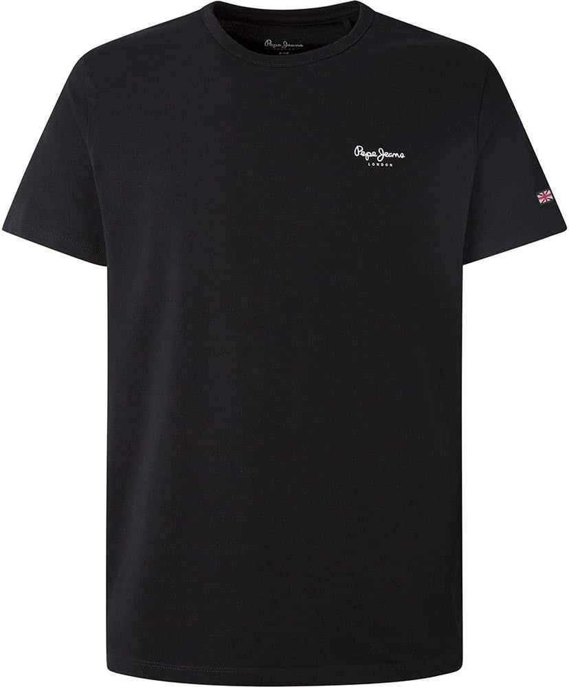 Original de Base 3 N T-Shirt Homme (Lot de 1) L Noir (Black)