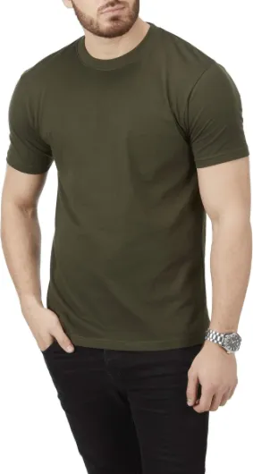 Charles Wilson Pack de 5 T-Shirts Unis à Col Rond M Dark Essentials 43