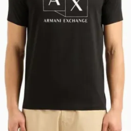 Test Armani Exchange Tshirt MC Coton Logo Homme : le basique logo qui fait le job sans surprise