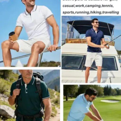 Test ZITY Lot de 5 Polos Homme : basiques légers pour l’été, pas parfaits mais pratiques