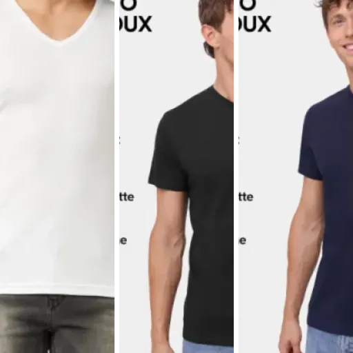 Quel t-shirts col V premium choisir ? Top 9 (2026)