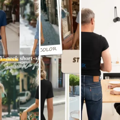 Notre sélection des 7 meilleurs t-shirts col V élégant (2026)