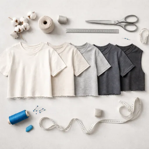 Le t-shirt crop : cinq hauteurs de coupe, cinq effets sur la silhouette