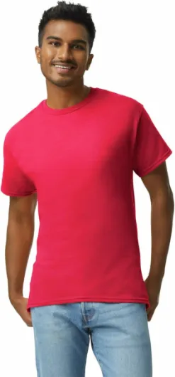 Ultra Cotton T-Shirt, Style G2000, Multipack T-Shirt Homme (Lot de 2) M Rouge (Lot de 2)
