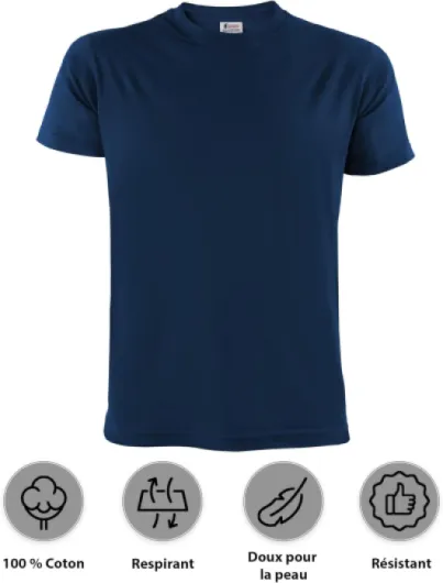 T-Shirts Hommes Lot de 5 Col Rond 100% Coton Manches Courtes Unis Basique Mens Tee Shirt S M L XL XXL 3XL 4XL 5XL XXL Fire