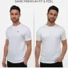 Test INTO THE AM Logo-Tshirts-c (lot de 6) : des basiques confort pour tous les jours