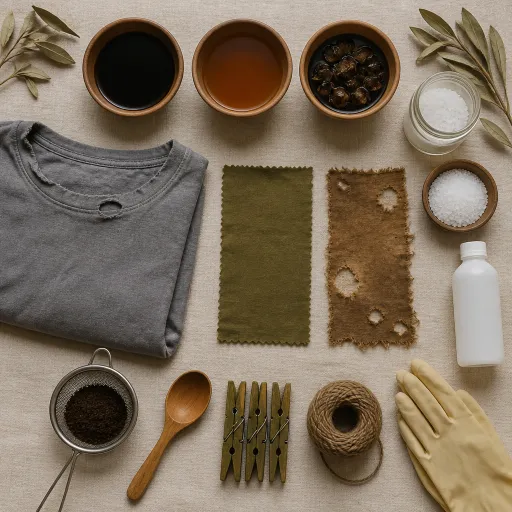 Teindre un t-shirt fatigué : les techniques qui marchent et celles qui ruinent la fibre